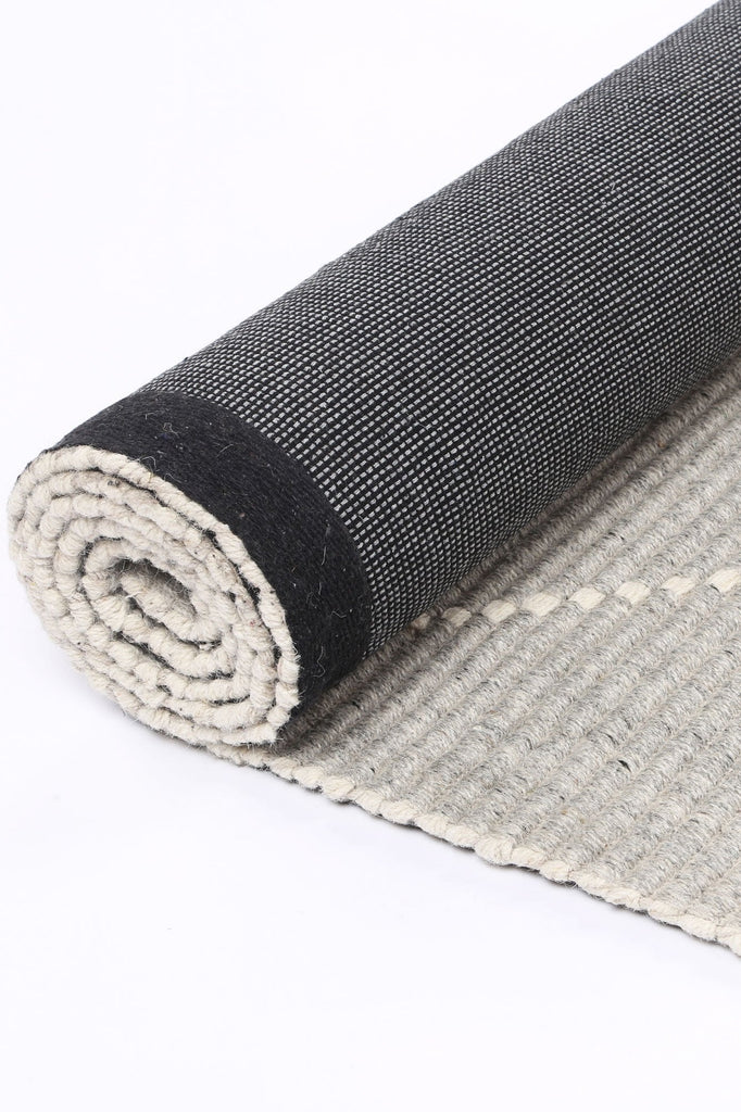 Gaza Diamond Tassel Grey RugGOA803D2GRERugtastic