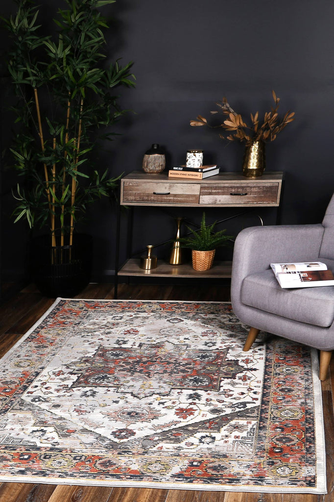Hailey Oriental Rust RugHAVA80309Rugtastic