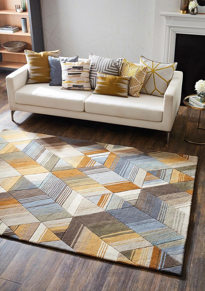 Harlequin Arccos Ochre 040206BC-HAR-040206-200X140Rugtastic