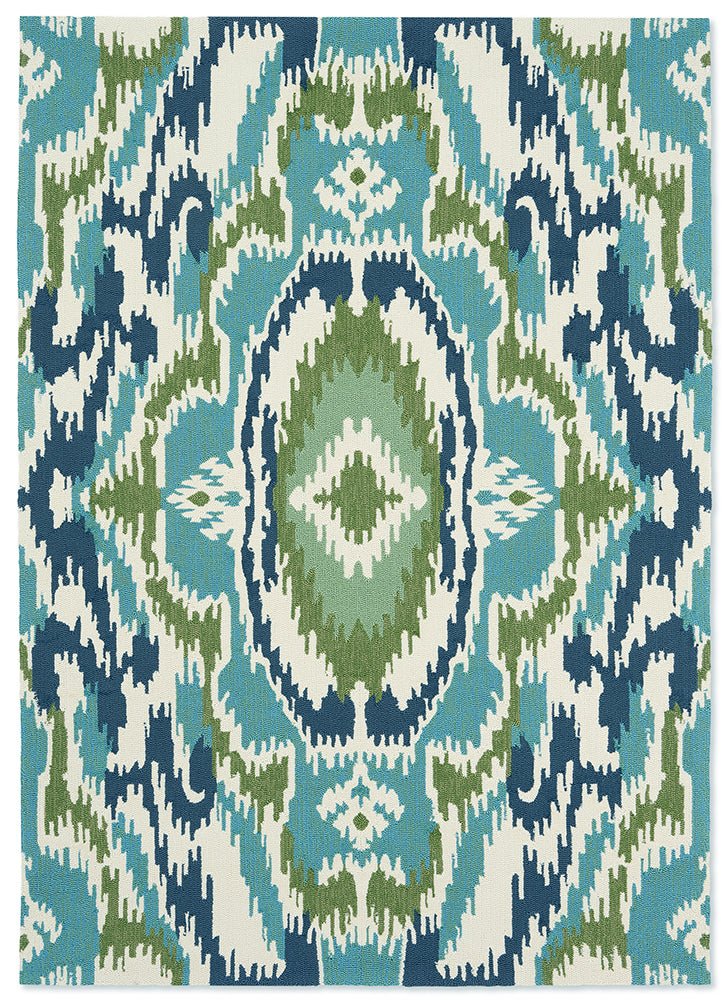 Harlequin Ixora Emera Indoor Outdoor 442007BC-HAR-442007-200X140Rugtastic