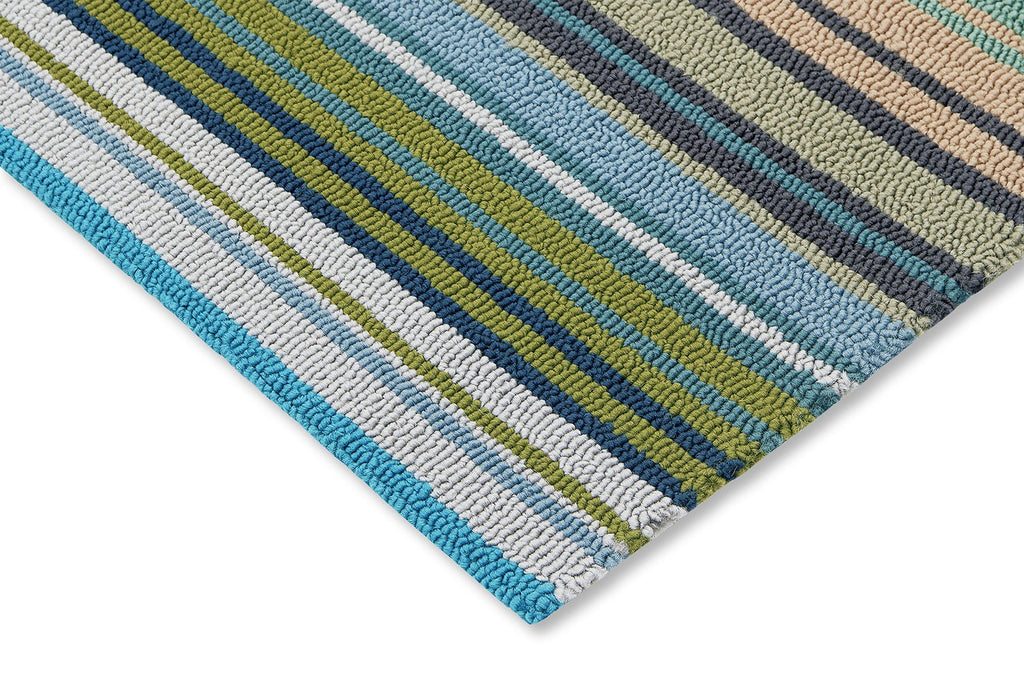 Harlequin Spectro Stripes Marine Indoor Outdoor 442108BC-HAR-442108-200X140Rugtastic
