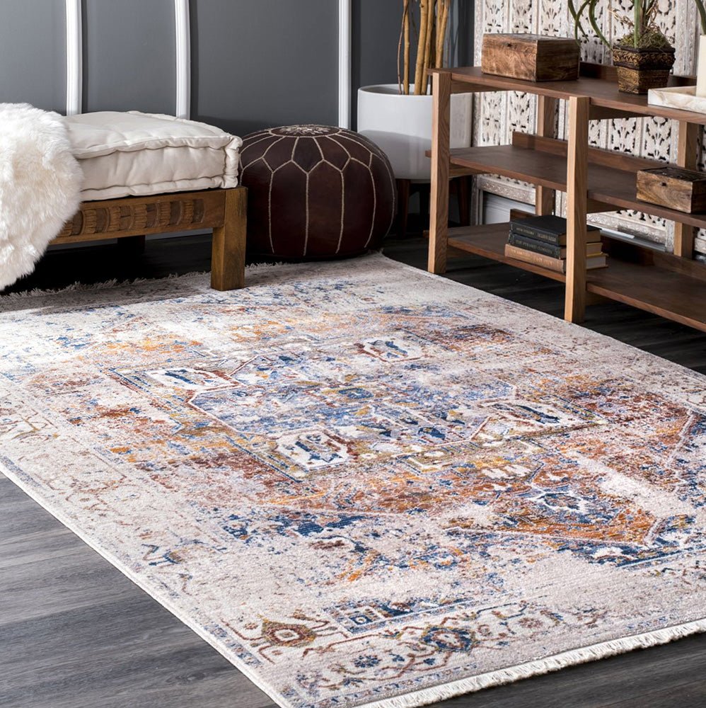 Heriz Ivory RugHRZ-IVORY-165X120Rugtastic