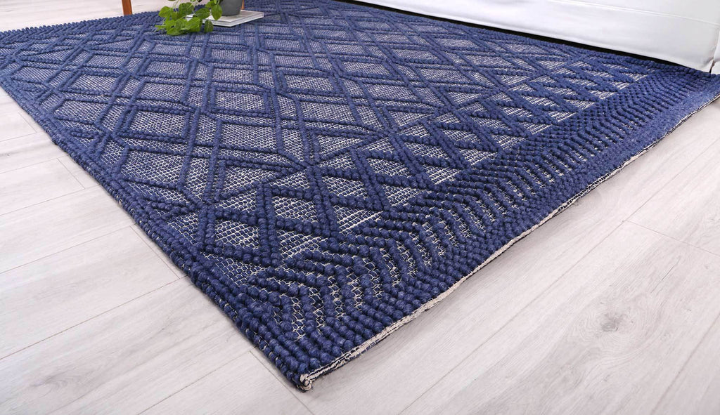Himal 7000 Blue Wool RugHIMA160700BLUERugtastic