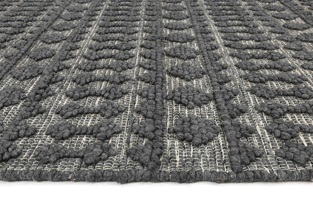 Himal 9000 Grey Wool RugHIMA160900GREYRugtastic