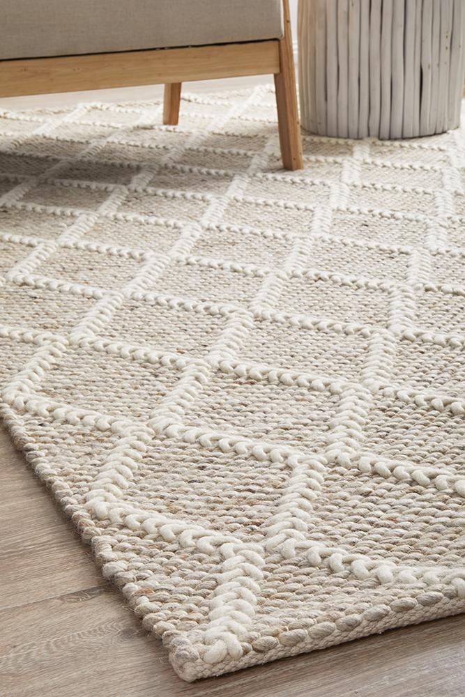 Huxley Natural Wool RugHUX-NATURAL-225X155Rugtastic