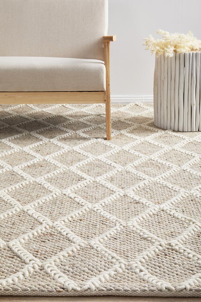 Huxley Natural Wool RugHUX-NATURAL-225X155Rugtastic