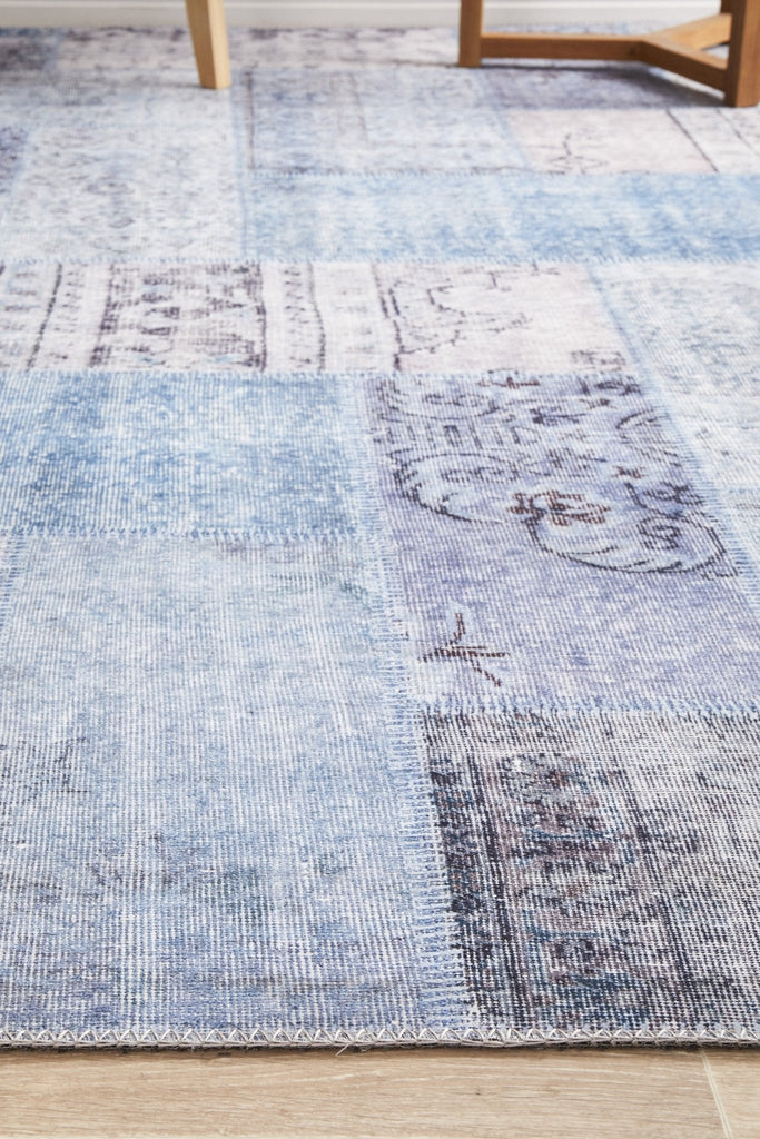 Illusions 121 Denim RugILU-121-DENIM-140X70Rugtastic