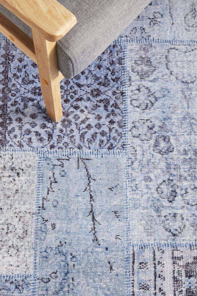 Illusions 121 Denim RugILU-121-DENIM-140X70Rugtastic