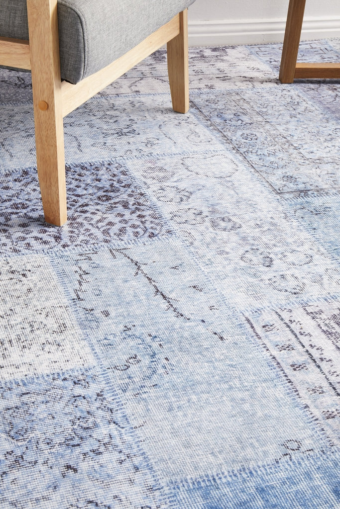 Illusions 121 Denim RugILU-121-DENIM-140X70Rugtastic