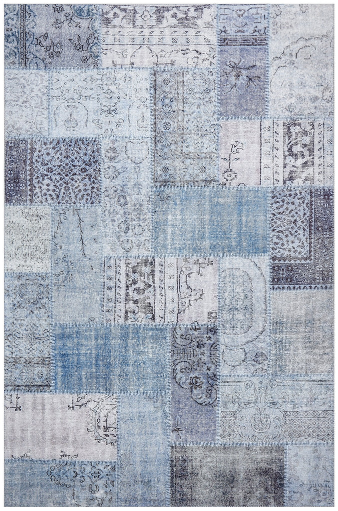 Illusions 121 Denim RugILU-121-DENIM-140X70Rugtastic