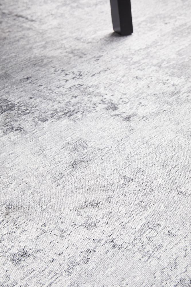 Illusions 156 Silver RugILU-156-SILVER-140X70Rugtastic