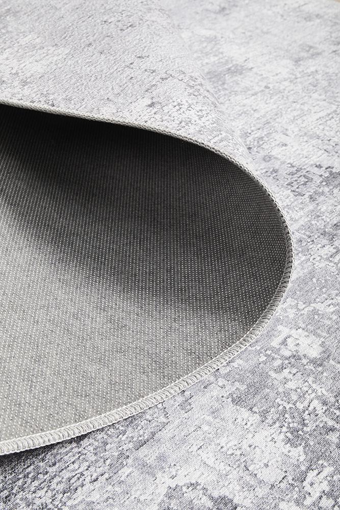 Illusions 156 Silver RugILU-156-SILVER-140X70Rugtastic