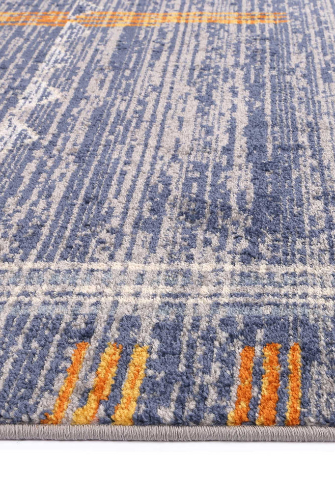 Inca Tribal Blue RugINCA80302Rugtastic