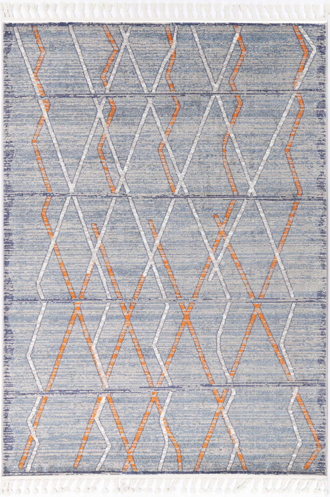 Inca Victor Blue RugINCA80313Rugtastic
