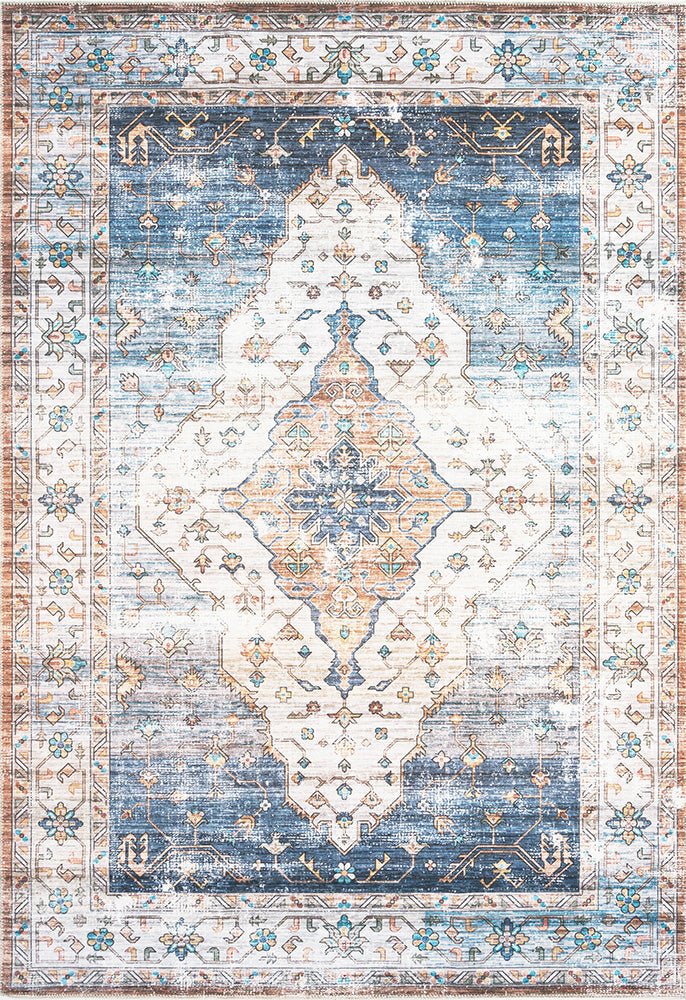 Kindred Blair Blue Washbale RugKIN-BLAIR-220X150Rugtastic