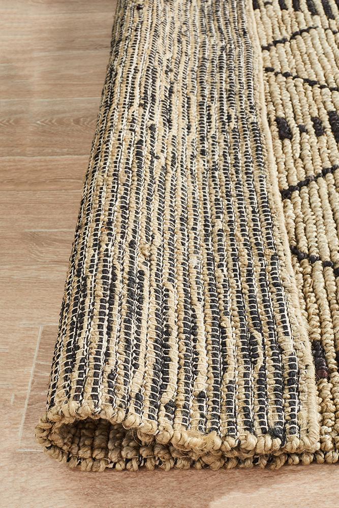 Kenya 25 Natural Hand Woven Tribal Jute RugKYA-25-NAT-225X155Rugtastic