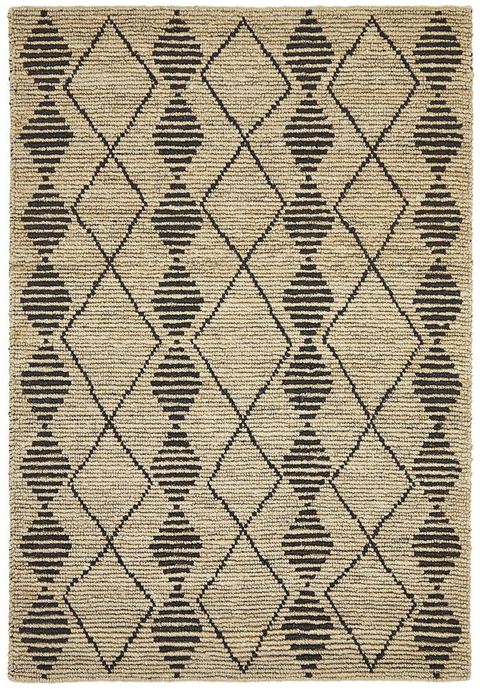 Kenya 25 Natural Hand Woven Tribal Jute RugKYA-25-NAT-225X155Rugtastic