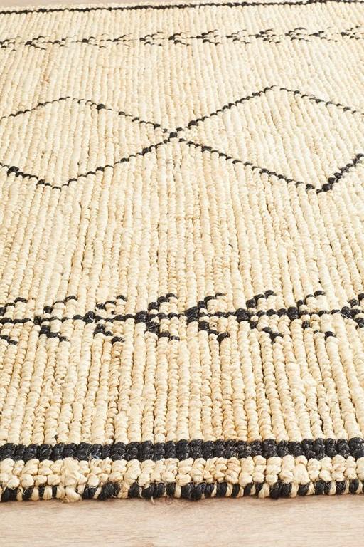 Kenya 27 Ivory Hand Woven Tribal Jute RugKYA-27-IVO-225X155Rugtastic