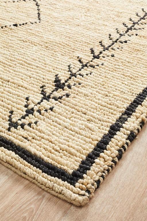 Kenya 27 Ivory Hand Woven Tribal Jute RugKYA-27-IVO-225X155Rugtastic