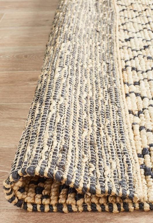 Kenya 28 Ivory Hand Woven Tribal Jute RugKYA-28-IVO-225X155Rugtastic