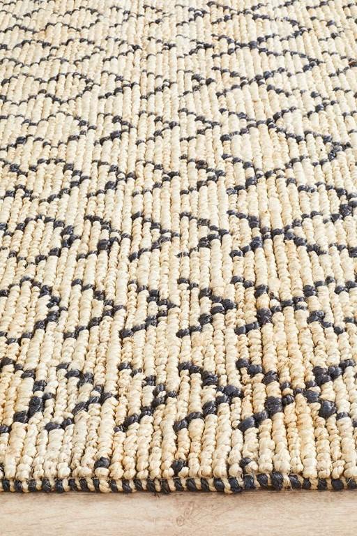 Kenya 28 Ivory Hand Woven Tribal Jute RugKYA-28-IVO-225X155Rugtastic