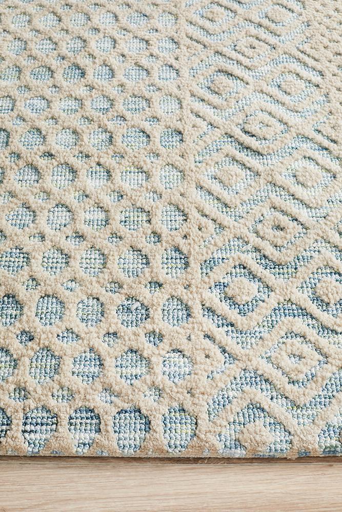 Levi Brook Blue Green RugLEV-365-BLUE-225X155Rugtastic