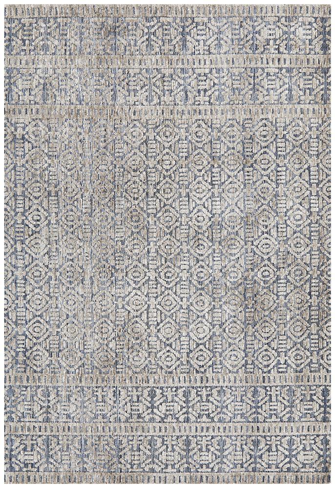 Levi Miriam Navy Grey RugLEV-361-CHAR-225X155Rugtastic