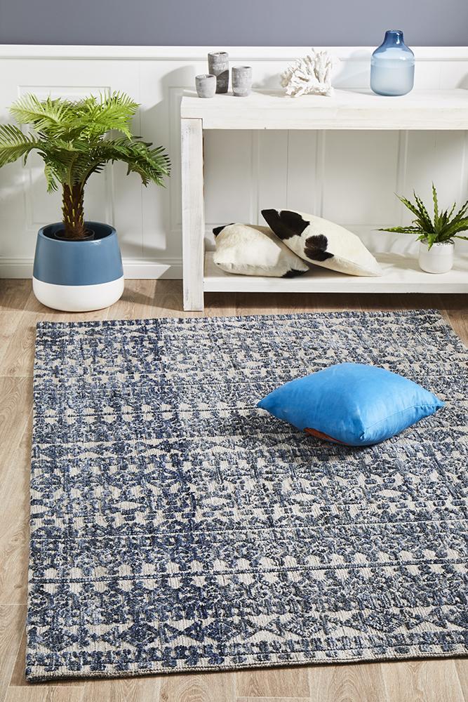 Levi Tara Navy Grey RugLEV-363-CHAR-225X155Rugtastic