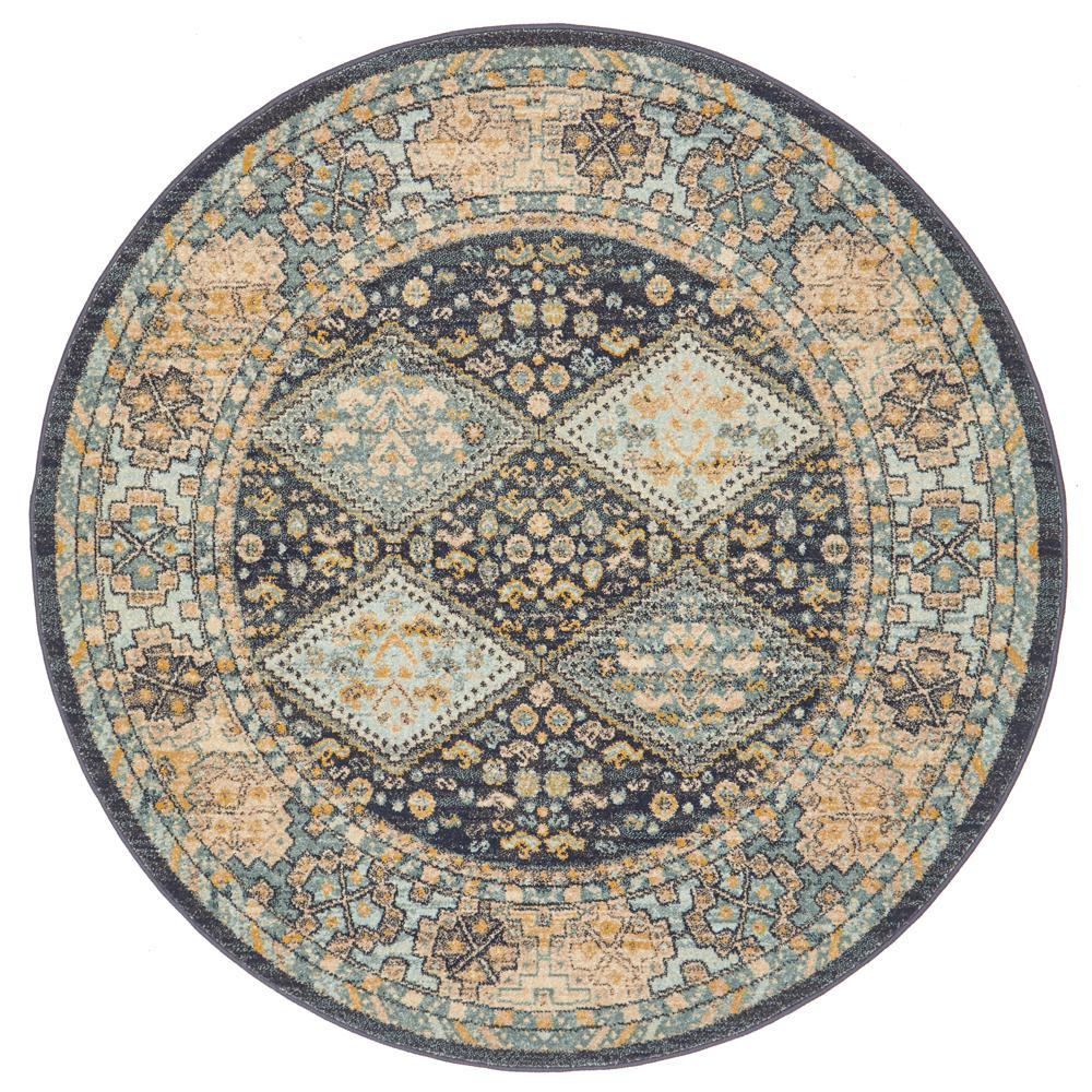 Legacy 857 Navy Round RugLEG-857-NAVY-150X150Rugtastic