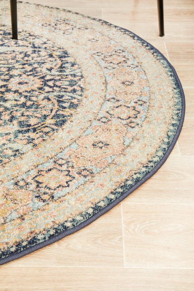 Legacy 858 Midnight Round RugLEG-858-MIDN-150X150Rugtastic