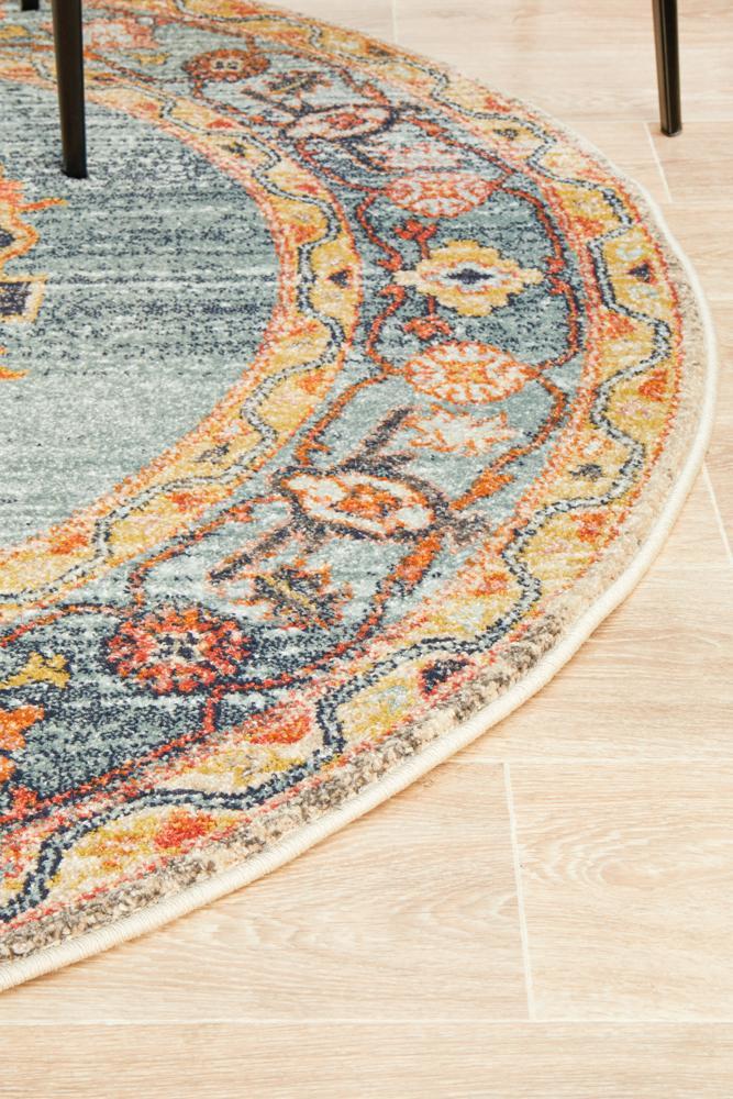 Legacy 862 Rust Round RugLEG-862-RUST-150X150Rugtastic