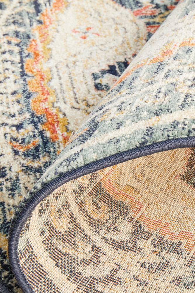 Legacy 863 Navy Round RugLEG-863-NAVY-150X150Rugtastic