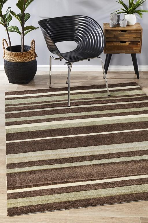 CIty 554 Brown Modern RugCIT-554-BRO-160X110Rugtastic