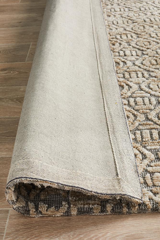 Levi Natural Grey RugLEV - 361 - NAT - 225X155Rugtastic