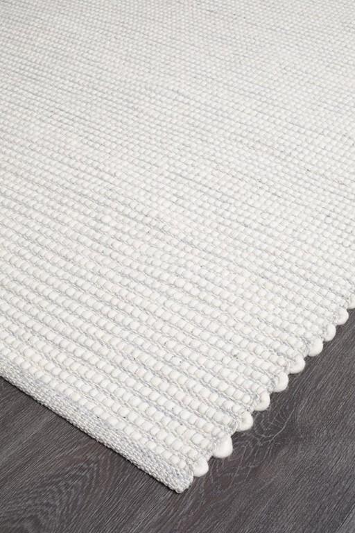 Loft Wool Rug Grey FlatweaveLFT-GREY-165X115Rugtastic