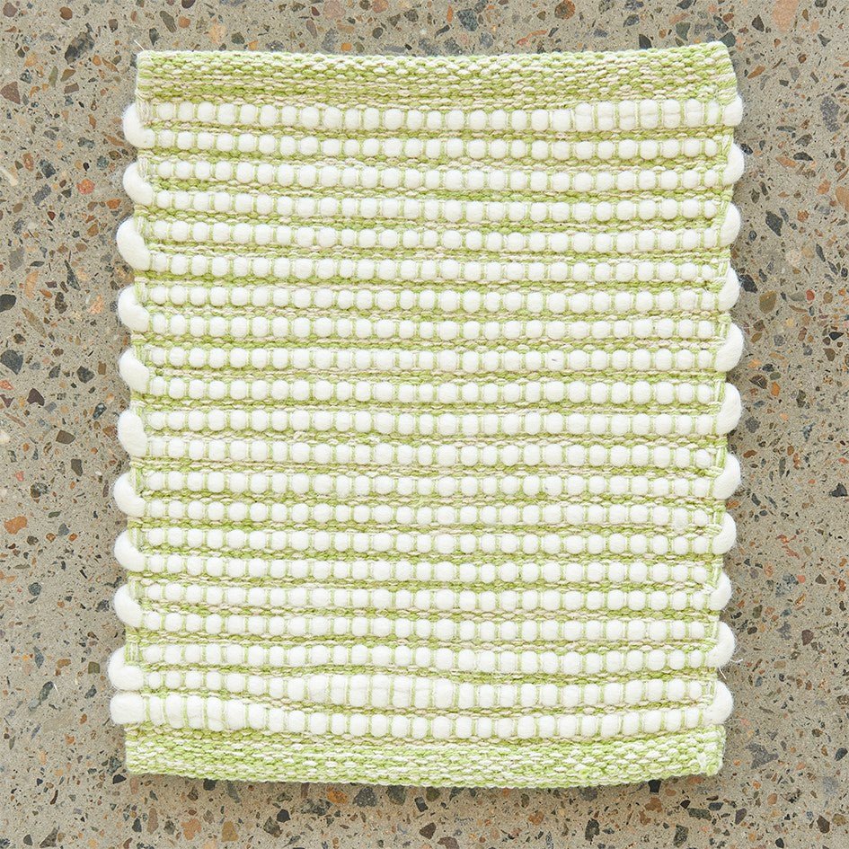 Loft Wool Rug Pistachio Green FlatweaveLFT-PIST-165X115Rugtastic