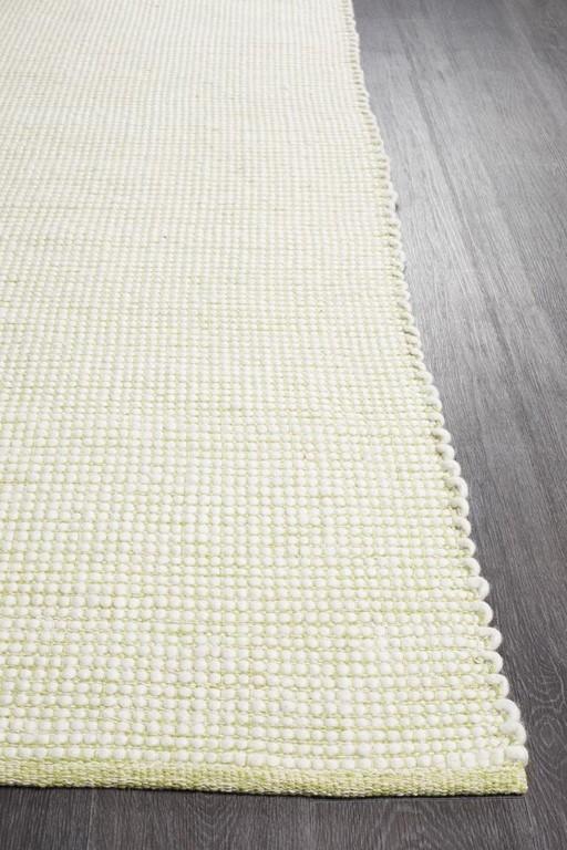 Loft Wool Rug Pistachio Green FlatweaveLFT-PIST-165X115Rugtastic