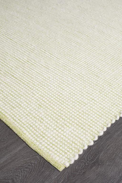 Loft Wool Rug Pistachio Green FlatweaveLFT-PIST-165X115Rugtastic