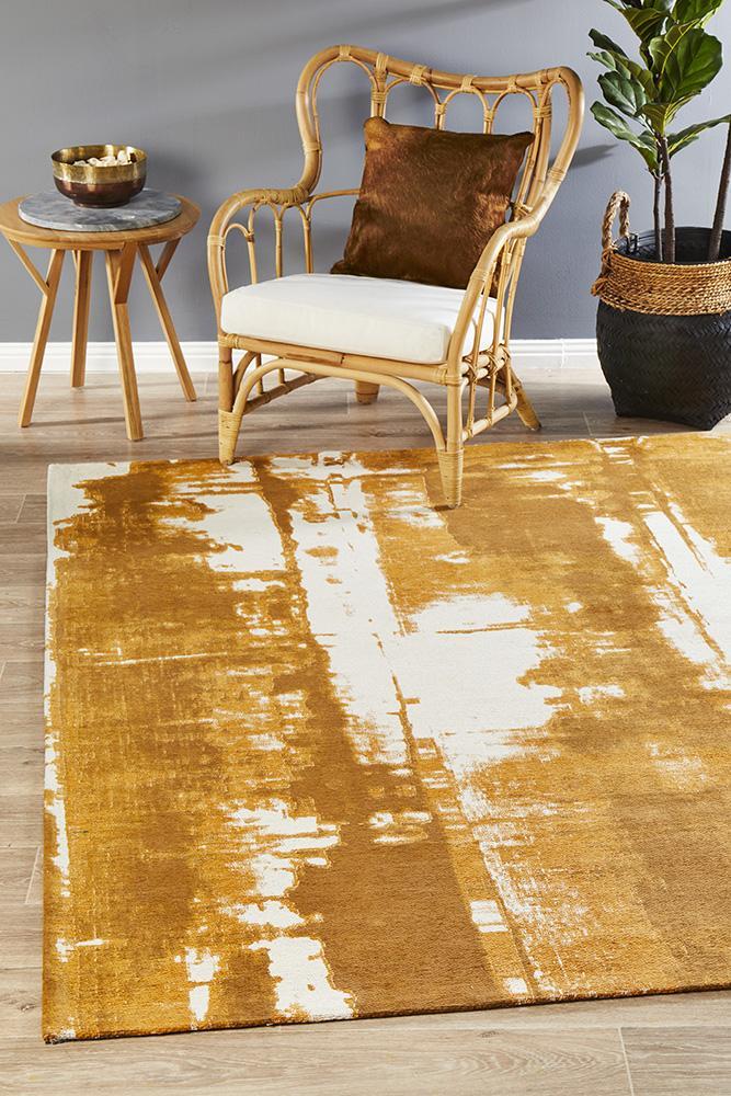Magnolia 11 Mustard RugMGN-11-MUS-225X155Rugtastic