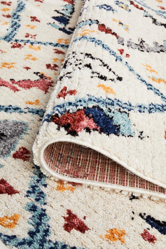 Marrakesh 111 White RugMKS-111-WHT-180X120Rugtastic