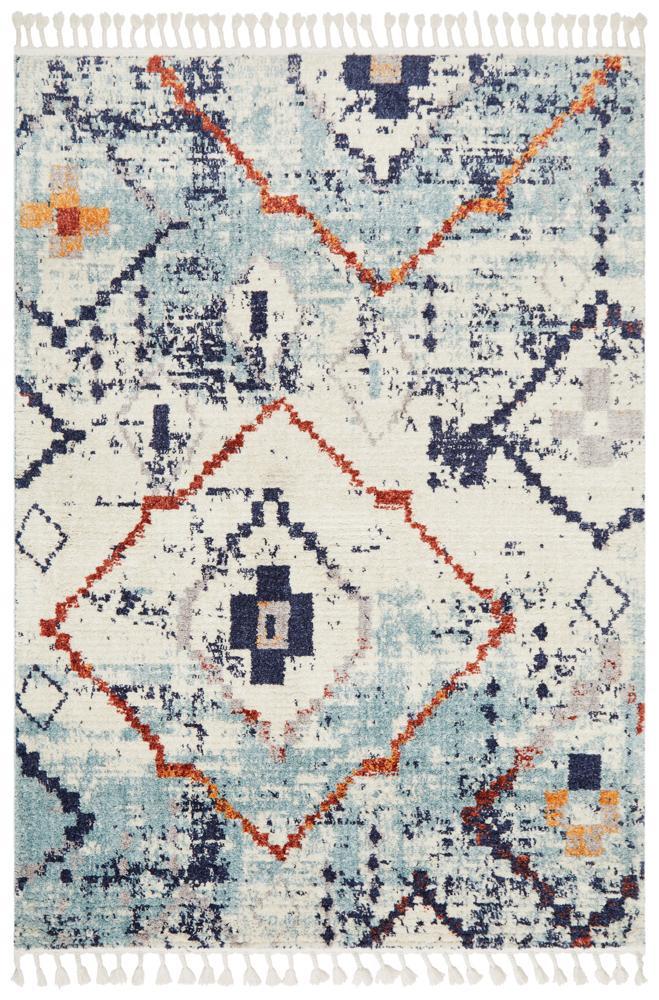 Marrakesh 444 Blue RugMKS-444-BLU-180X120Rugtastic