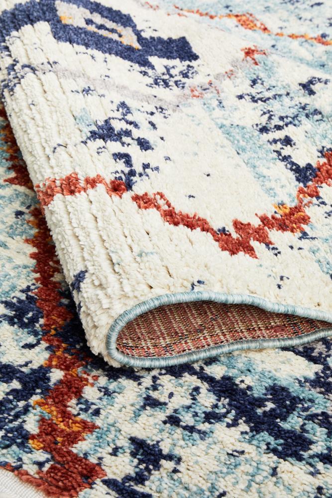 Marrakesh 444 Blue RugMKS-444-BLU-180X120Rugtastic