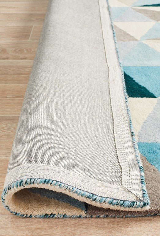 Matrix 901 Turquoise Modern RugMTX-901-TUR-225X155Rugtastic