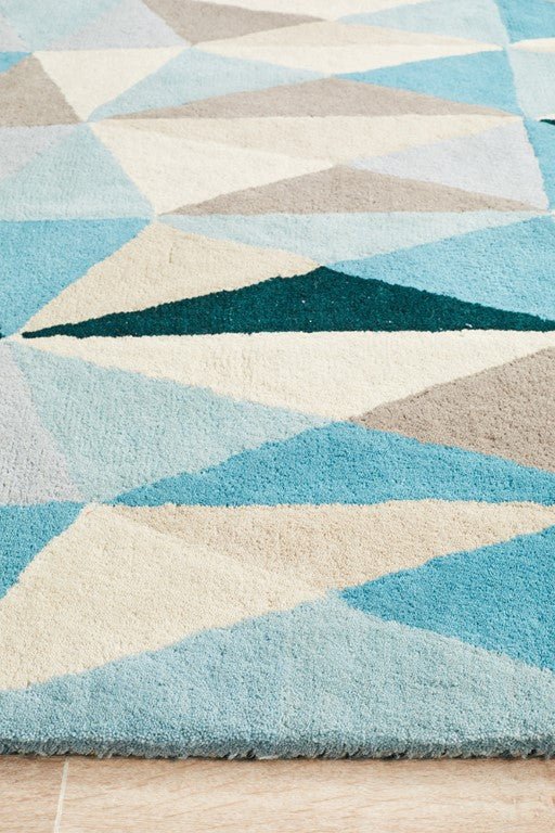Matrix 901 Turquoise Modern RugMTX-901-TUR-225X155Rugtastic
