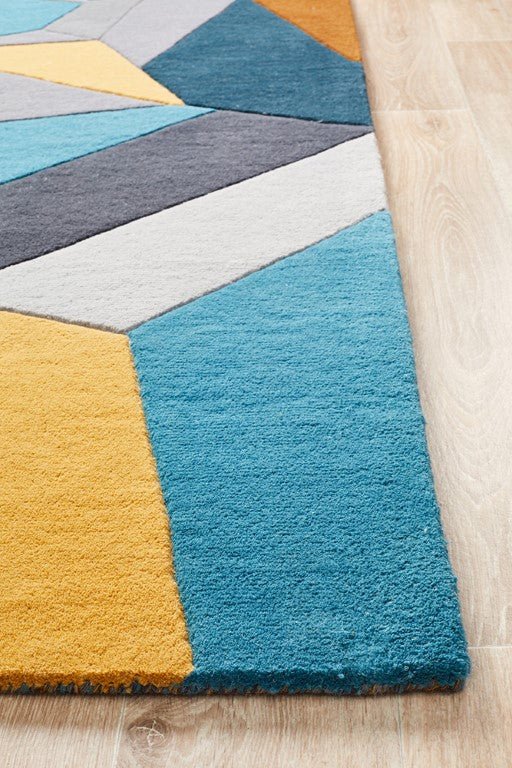 Matrix 902 SSaffron Yellow Modern RugMTX-902-SAF-225X155Rugtastic