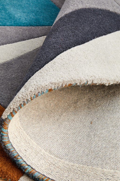 Matrix 902 SSaffron Yellow Round Modern RugMTX-902-SAF-120X120Rugtastic