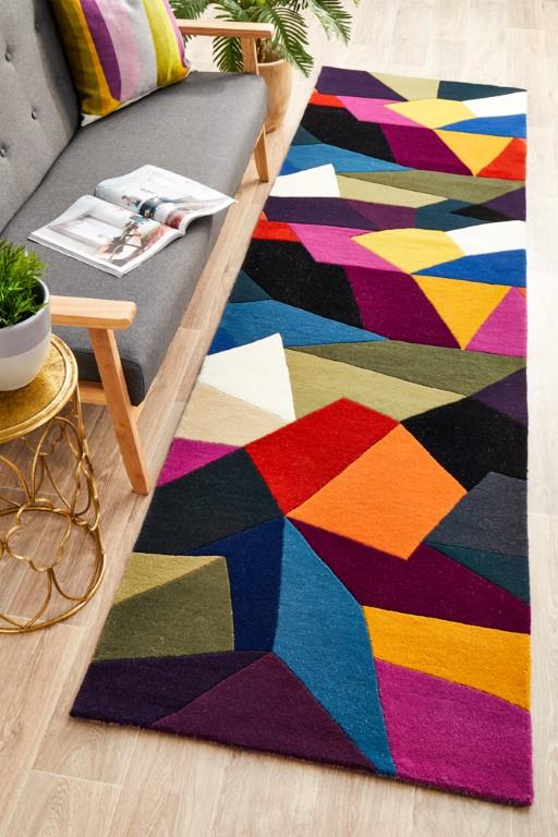Matrix 906 Crayon Multi Modern RugMTX-906-CRA-225X155Rugtastic
