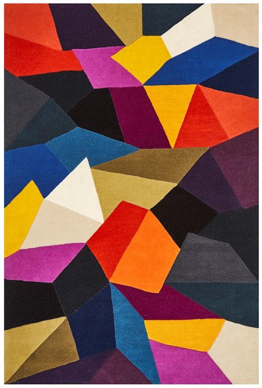 Matrix 906 Crayon Multi Modern RugMTX-906-CRA-225X155Rugtastic