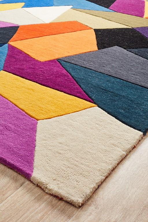 Matrix 906 Crayon Multi Modern RugMTX-906-CRA-225X155Rugtastic