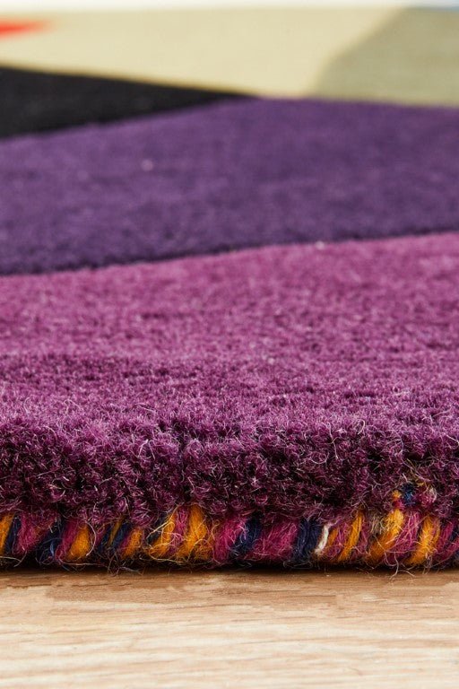 Matrix 906 Crayon Multi Round Modern RugMTX-906-CRA-120X120Rugtastic